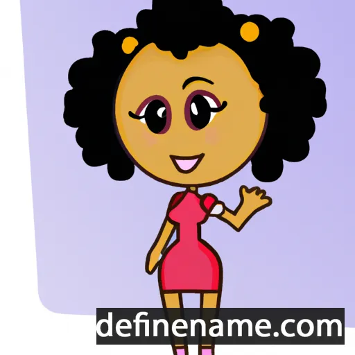 cartoon of the name Larya