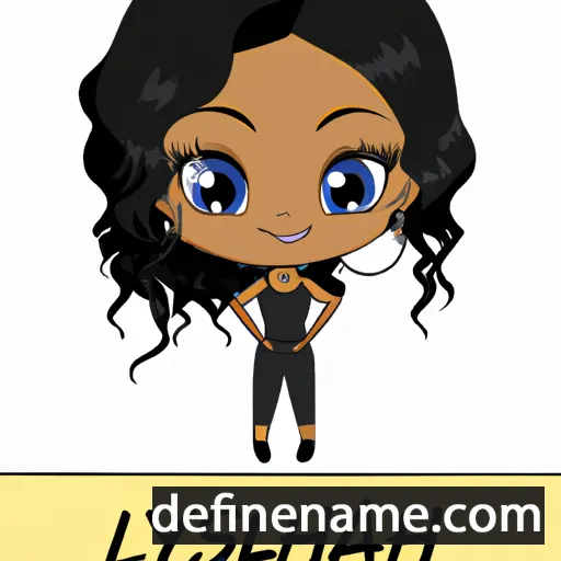 Lashayla cartoon