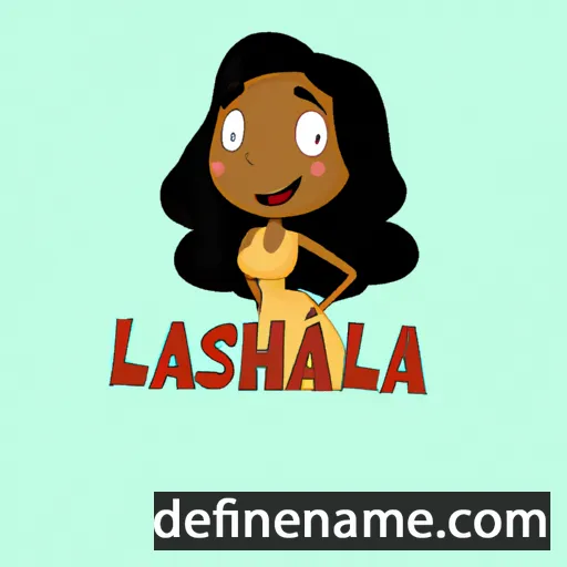 Lashea cartoon