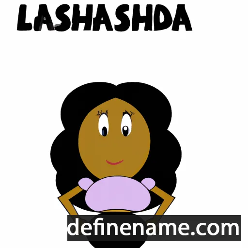 Lashundra cartoon