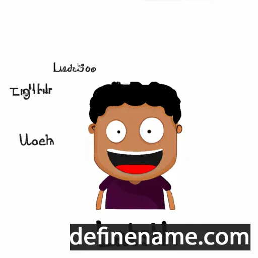 cartoon of the name Lasith