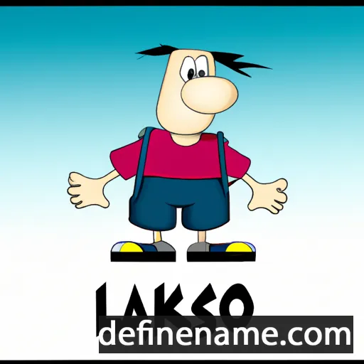 cartoon of the name Lasko