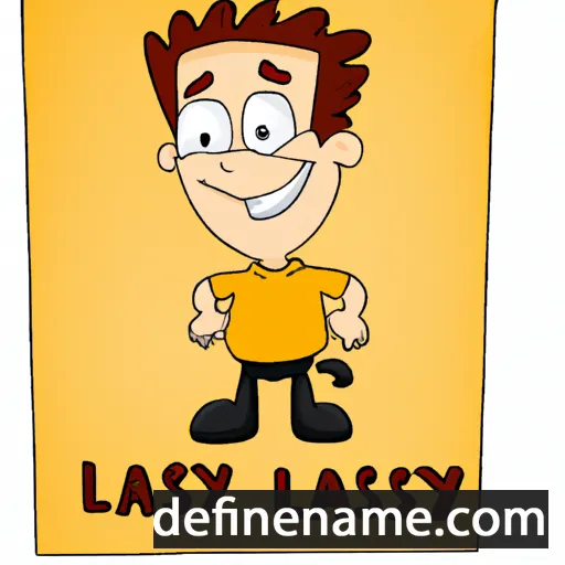 cartoon of the name Lassey