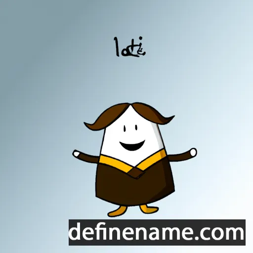 cartoon of the name Latai