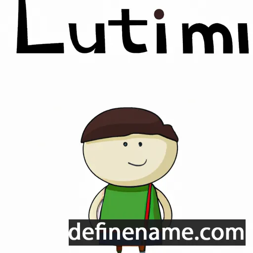 cartoon of the name Latin