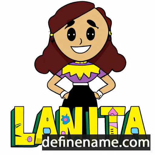 cartoon of the name Latina