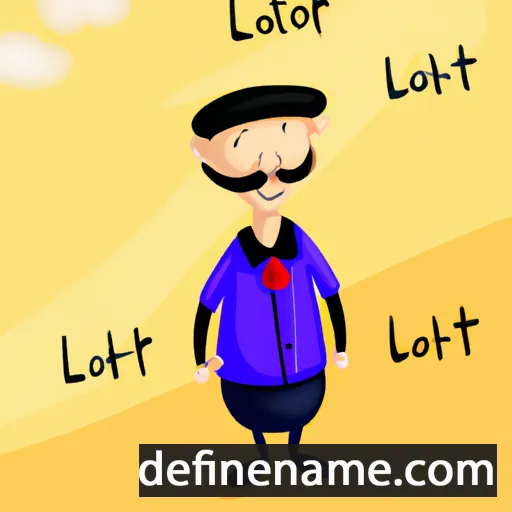 cartoon of the name Latori