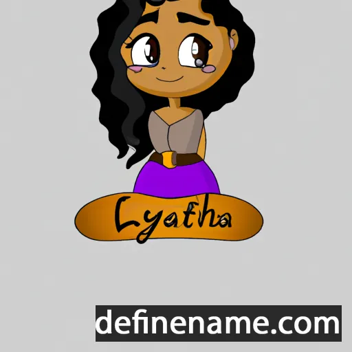 cartoon of the name Latorya