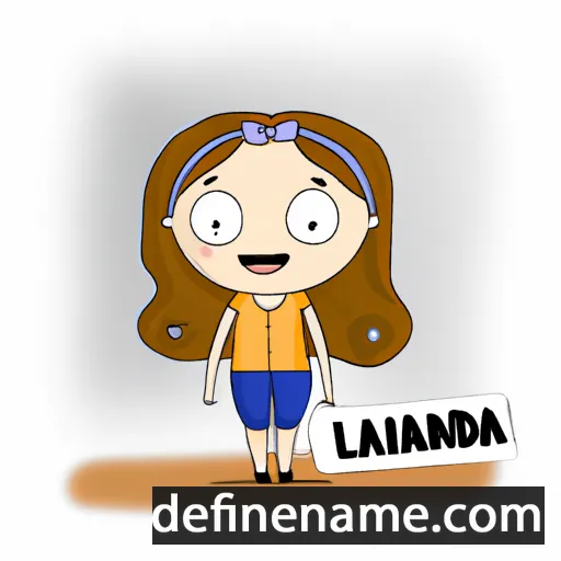 Lauanda cartoon