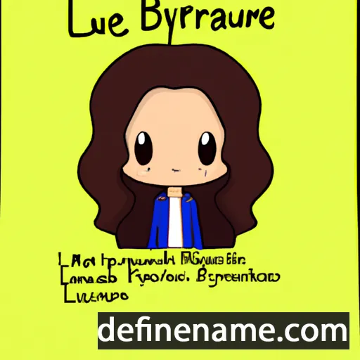 Laurayne cartoon