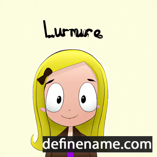 Laurenne cartoon