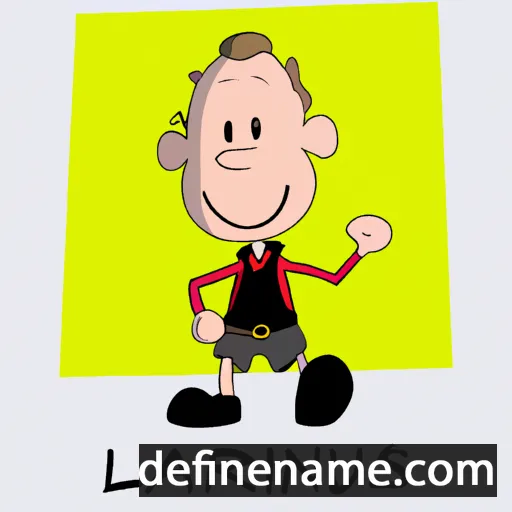 cartoon of the name Laurens