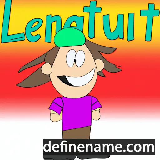 cartoon of the name Laurenti