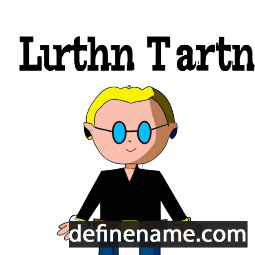 cartoon of the name Laurentijn