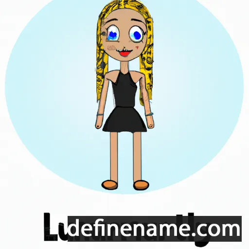 cartoon of the name Laurentyna