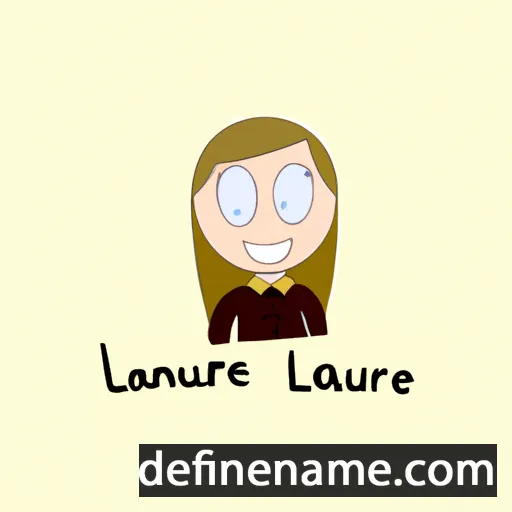 Laurienne cartoon