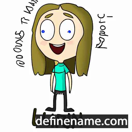 cartoon of the name Laurin