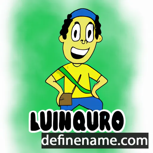 cartoon of the name Laurinho