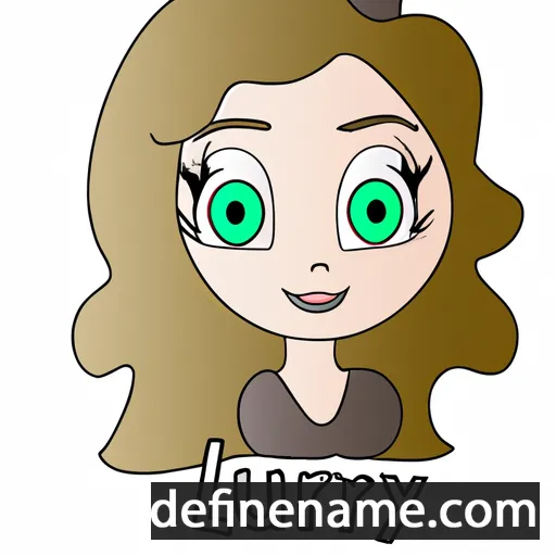 cartoon of the name Laury