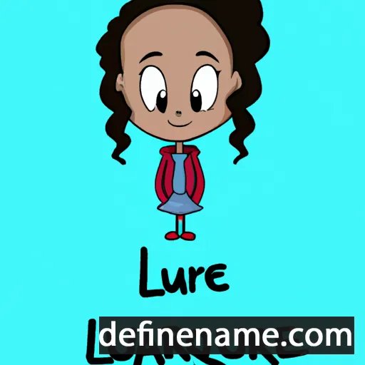 Lauryne cartoon