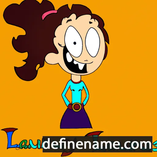 cartoon of the name Laurys