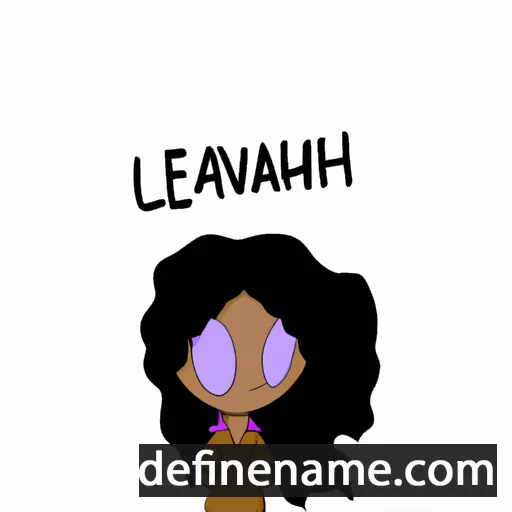 Laveah cartoon