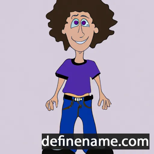 cartoon of the name Lavon