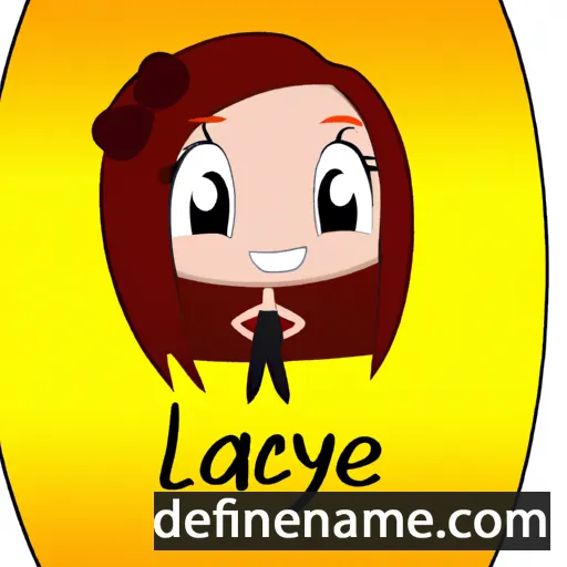 cartoon of the name Laycee