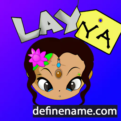 Laylah cartoon