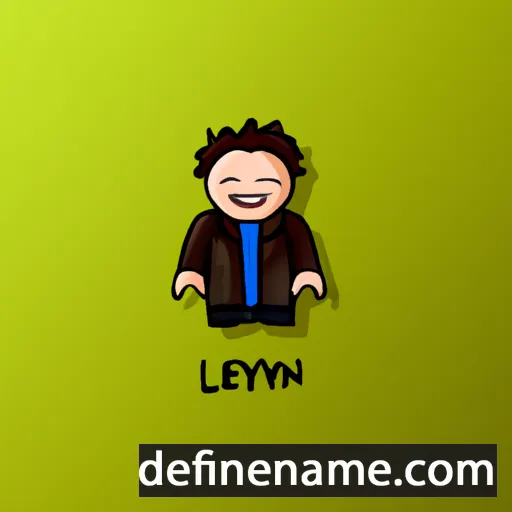 cartoon of the name Layten