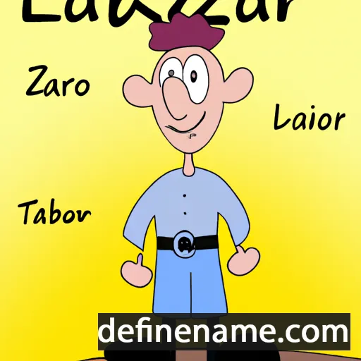 Lazaar cartoon