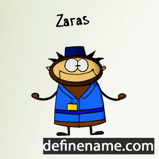 cartoon of the name Lazaras