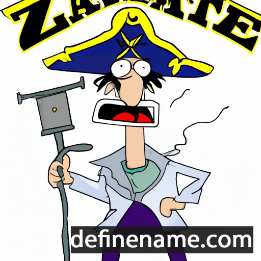 cartoon of the name Lazarette