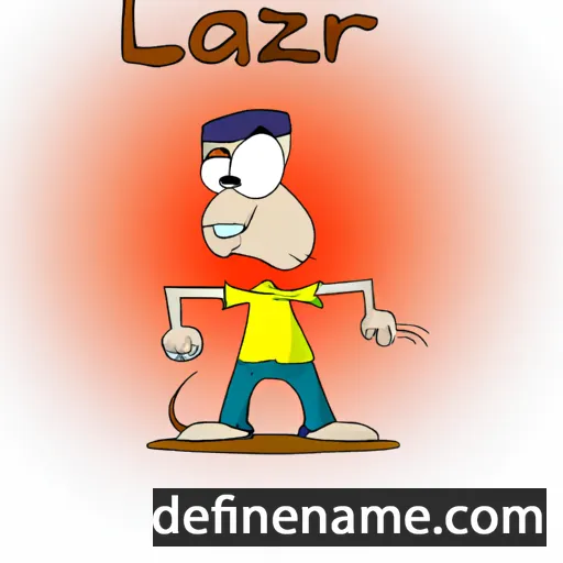 Lazaru cartoon