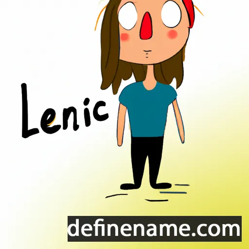 Lénaïc cartoon