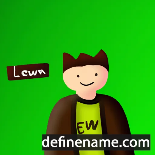 Léofcwén cartoon