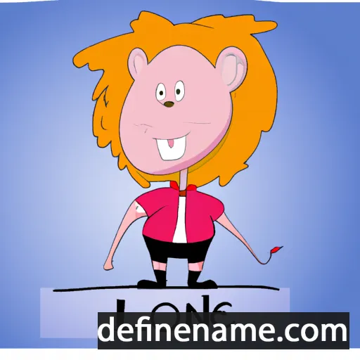 cartoon of the name Léoncie