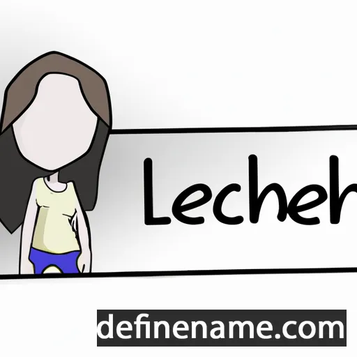 Leahlabel cartoon