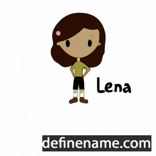 Leaina cartoon