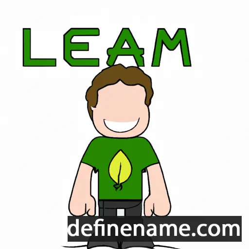 Leam cartoon