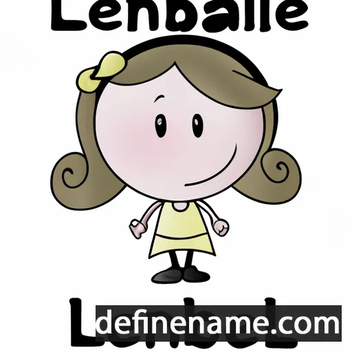 Leanabelle cartoon