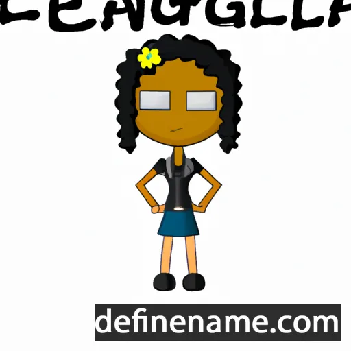 Leangela cartoon