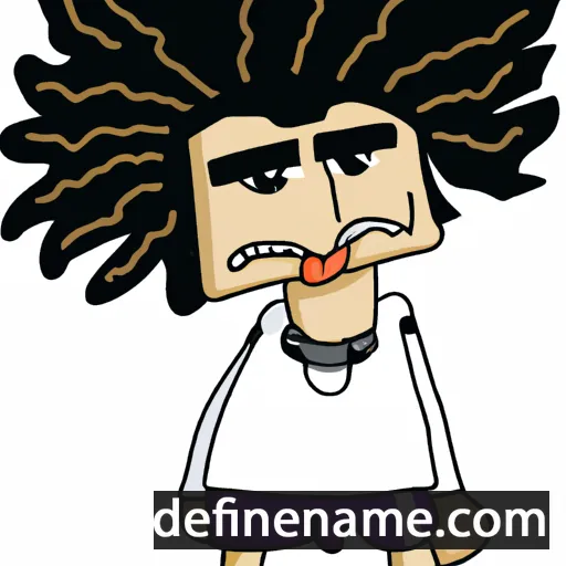 cartoon of the name Leanibal