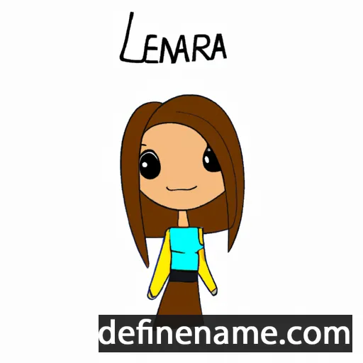 Leanira cartoon