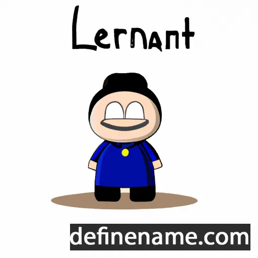 Leanteri cartoon