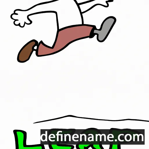 Leap cartoon