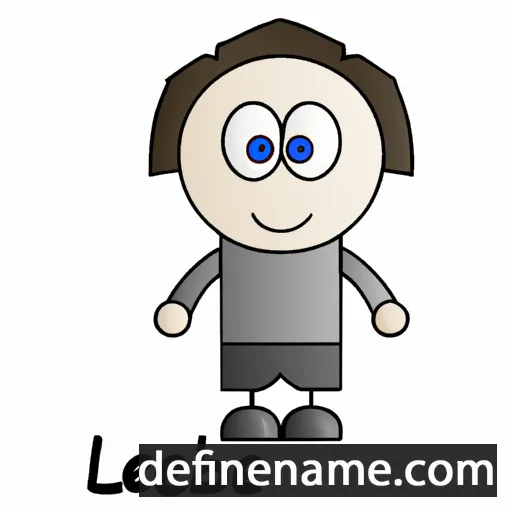 cartoon of the name Lebbe