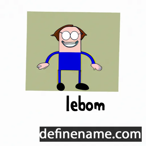 cartoon of the name Lebefromm