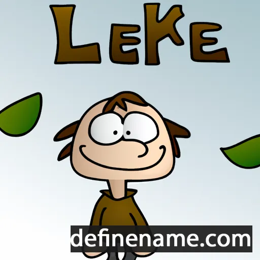 Leefke cartoon