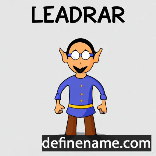 cartoon of the name Leeladhar